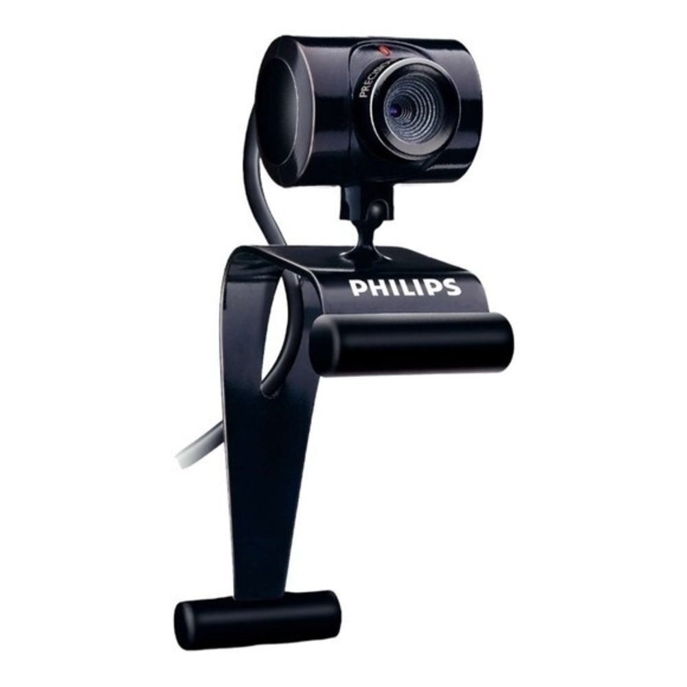 Philips SPC230NC 1.3MP USB Webcam Black Video Camera Computer Desktop New